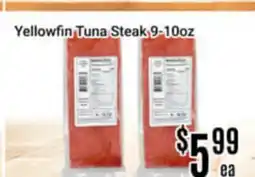 Nations Fresh Foods Yellowfin Tuna Steak offer