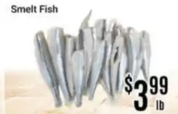 Nations Fresh Foods Smelt Fish offer