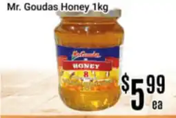 Nations Fresh Foods Mr. Goudas Honey offer
