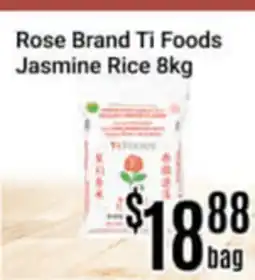 Nations Fresh Foods Rose Brand Ti Foods Jasmine Rice offer