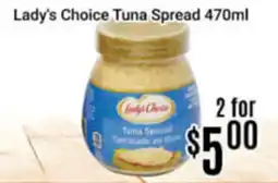 Nations Fresh Foods Lady's Choice Tuna Spread offer
