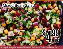 Nations Fresh Foods Mixed Bean Salad offer
