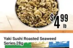 Nations Fresh Foods Yaki Sushi Roasted Seaweed offer