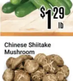 Nations Fresh Foods Chinese Shiitake Mushroom offer