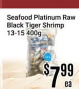 Nations Fresh Foods Seafood Platinum Raw Black Tiger Shrimp offer