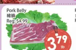 Fresh Palace Supermarket Pork Belly offer