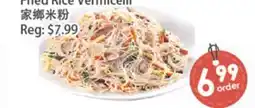 Fresh Palace Supermarket Fried Rice Vermicelli offer