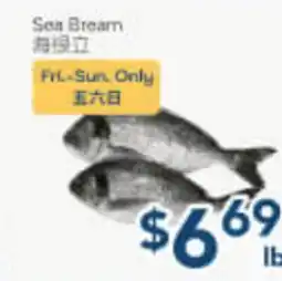 Oceans Fresh Food Market Sea Bream offer