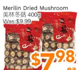 Ample Food Market Merilin Dried Mushroom offer