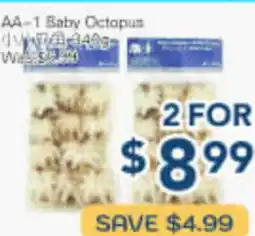 Oceans Fresh Food Market AA-1 Baby Octopus offer