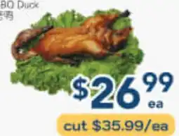 Oceans Fresh Food Market BBQ Duck offer