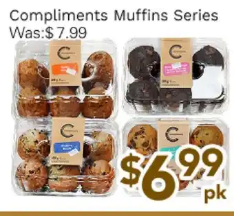 Ample Food Market Compliments Muffins Series offer