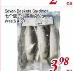 Tone Tai Supermarket Seven Baskets Sardines offer