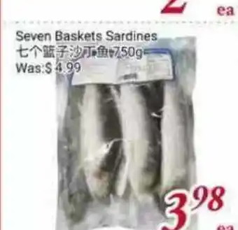Tone Tai Supermarket Seven Baskets Sardines offer