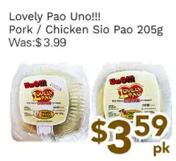 Ample Food Market Pork / Chicken Sio Pao offer