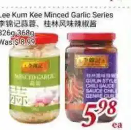 Tone Tai Supermarket Lee Kum Kee Minced Garlic Series offer