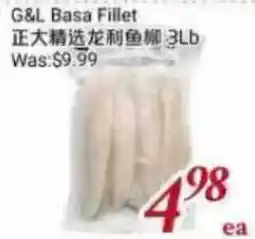 Tone Tai Supermarket G&L Basa Fillet offer