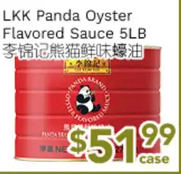 Ample Food Market LKK Panda Oyster Flavored Sauce 5LB offer