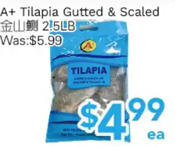 Ample Food Market A+ Tilapia Guttered & Scaled offer
