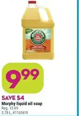 Giant Tiger Murphy liquid oil soap offer