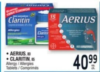 Jean Coutu Aerius Claritin offer