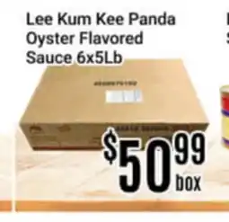 Nations Fresh Foods Lee Kum Kee Panda Oyster Flavored Sauce offer