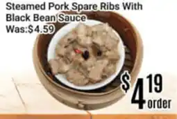 Nations Fresh Foods Steamed Pork Spare Ribs With Black Bean Sauce offer