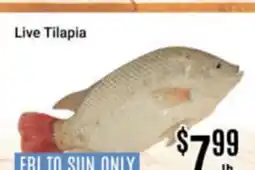Nations Fresh Foods Live Tilapia offer