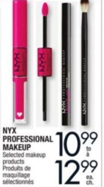 Jean Coutu Nyx Professional Makeup offer