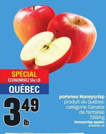 Provigo Pommes Honeycrisp offer