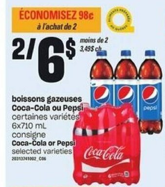 Provigo Boissons Gazeuses offer