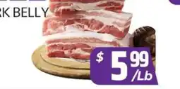 PAT Mart PORK BELLY offer