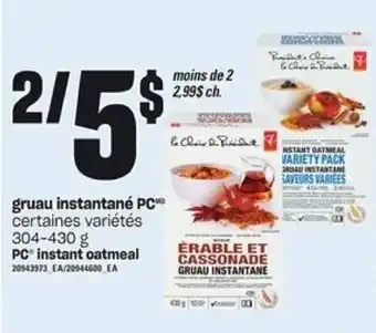 Provigo Gruau Instantané PC offer