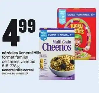 Provigo Céréales General Mills offer