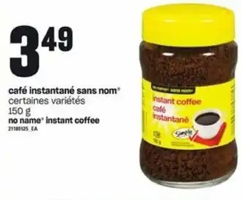 Provigo Café instantané Sans Nom offer
