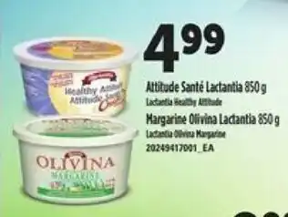 Provigo Attitude Sainté Lactantia 850g offer