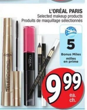 Jean Coutu L'Oréal Paris offer