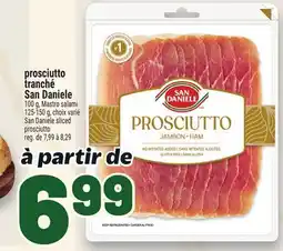 Metro PROSCIUTTO TRANCHÉ SAN DANIELE | SAN DANIELE SLICED PROSCIUTTO offer