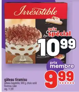 Metro GÂTEAU TIRAMISU offer