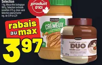 Metro BEURRE D'ARACHIDE SELECTION | SELECTION PEANUT BUTTER offer
