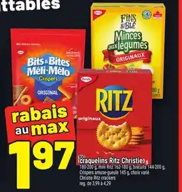 Metro CRAQUELINS RITZ CHRISTIE | CHRISTIE RITZ CRACKERS offer