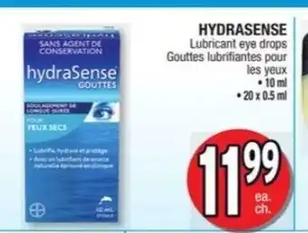 Jean Coutu Hydrasense offer