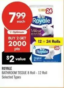 Shoppers Drug Mart Royale bathroom tissue offer