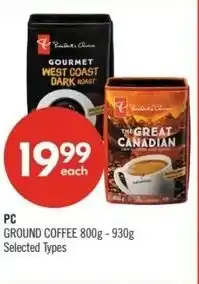Shoppers Drug Mart PC ground coffee offer