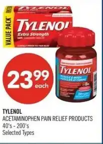 Shoppers Drug Mart Acetaminophen pain relief offer