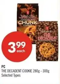Shoppers Drug Mart PC the decadent cookie offer