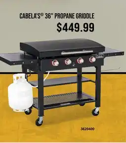 Cabela's CABELA'S 36 PROPANE GRIDDLE offer