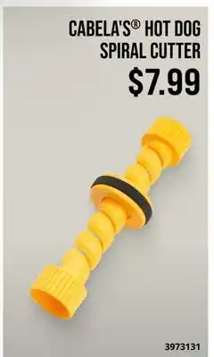 Cabela's CABELA'S HOT DOG SPIRAL CUTTER offer