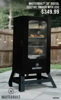 Cabela's MASTERBUILT 30 DIGITAL ELECTRIC SMOKER WITH LEGS offer