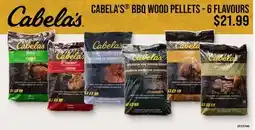 Cabela's CABELA'S BBQ WOOD PELLETS - 6 FLAVOURS offer